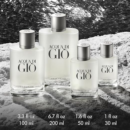 Giorgio Armani Acqua Di Gio 3.4oz Men's Eau De Toilette Spray Brand New Sealed